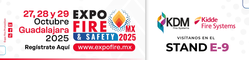 Banner KDM y Kidde Fire Systems participarán en ExpoFire 2025